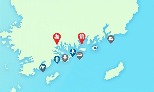 경기도 인근의 주요 낚시터가 표시된 지도 그래픽